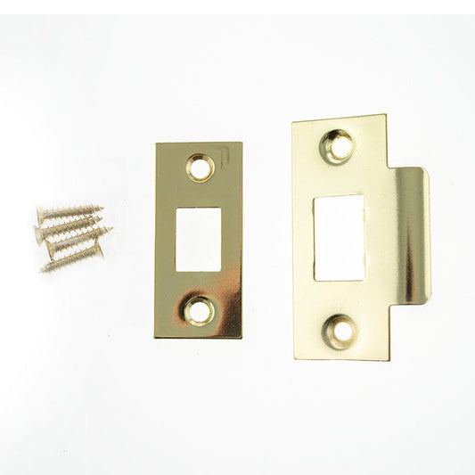 Atlantic Latches Polished Brass Atlantic Latch Face Plate Kit