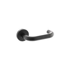 Atlantic Handles Matt Black Atlantic Return To Door Lever - Matt Black
