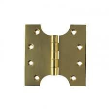 Atlantic Hinges Polished Brass Atlantic (Solid Brass) Parliament Hinges 4" x 2" x 4mm