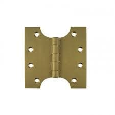Atlantic Hinges Satin Brass Atlantic (Solid Brass) Parliament Hinges 4" x 2" x 4mm