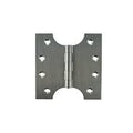 Atlantic Hinges Satin Chrome Atlantic (Solid Brass) Parliament Hinges 4" x 2" x 4mm