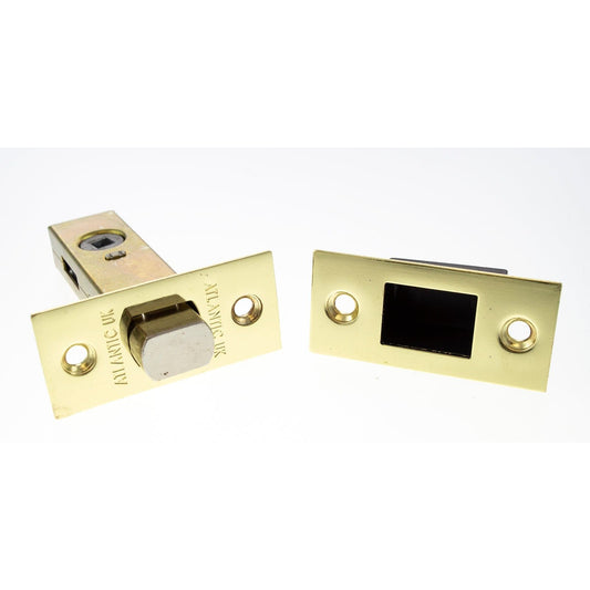 Atlantic Latches Polished Brass Atlantic Tubular Deadbolt 2.5″
