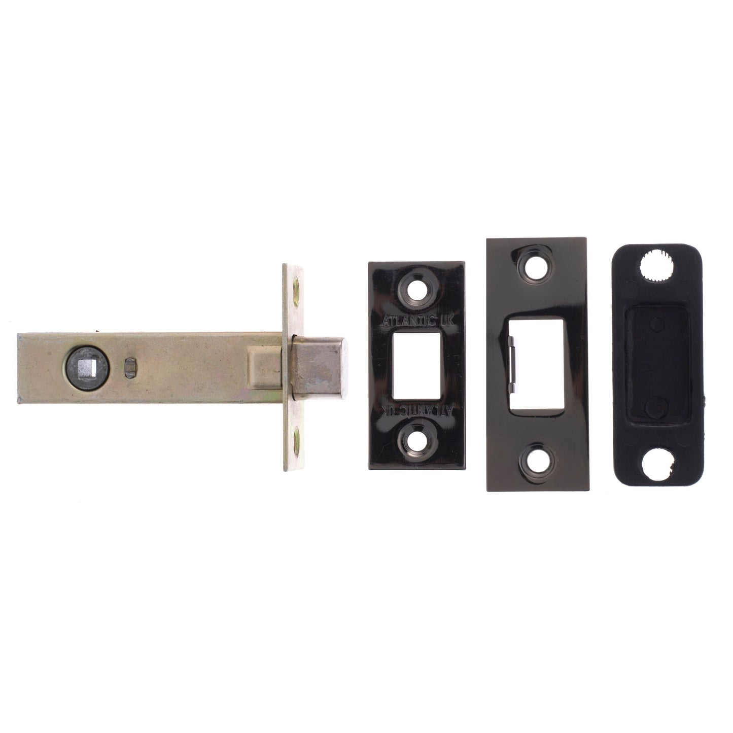Atlantic Latches Black Nickel Atlantic Tubular Deadbolt