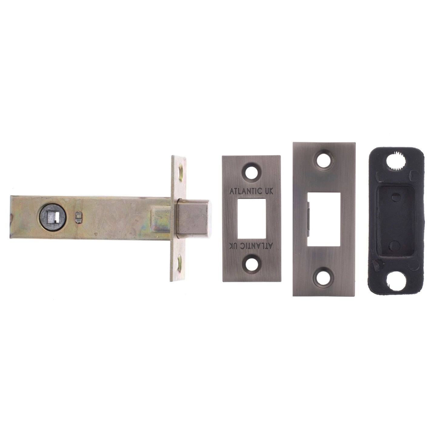 Atlantic Latches Matt Gun Metal Atlantic Tubular Deadbolt