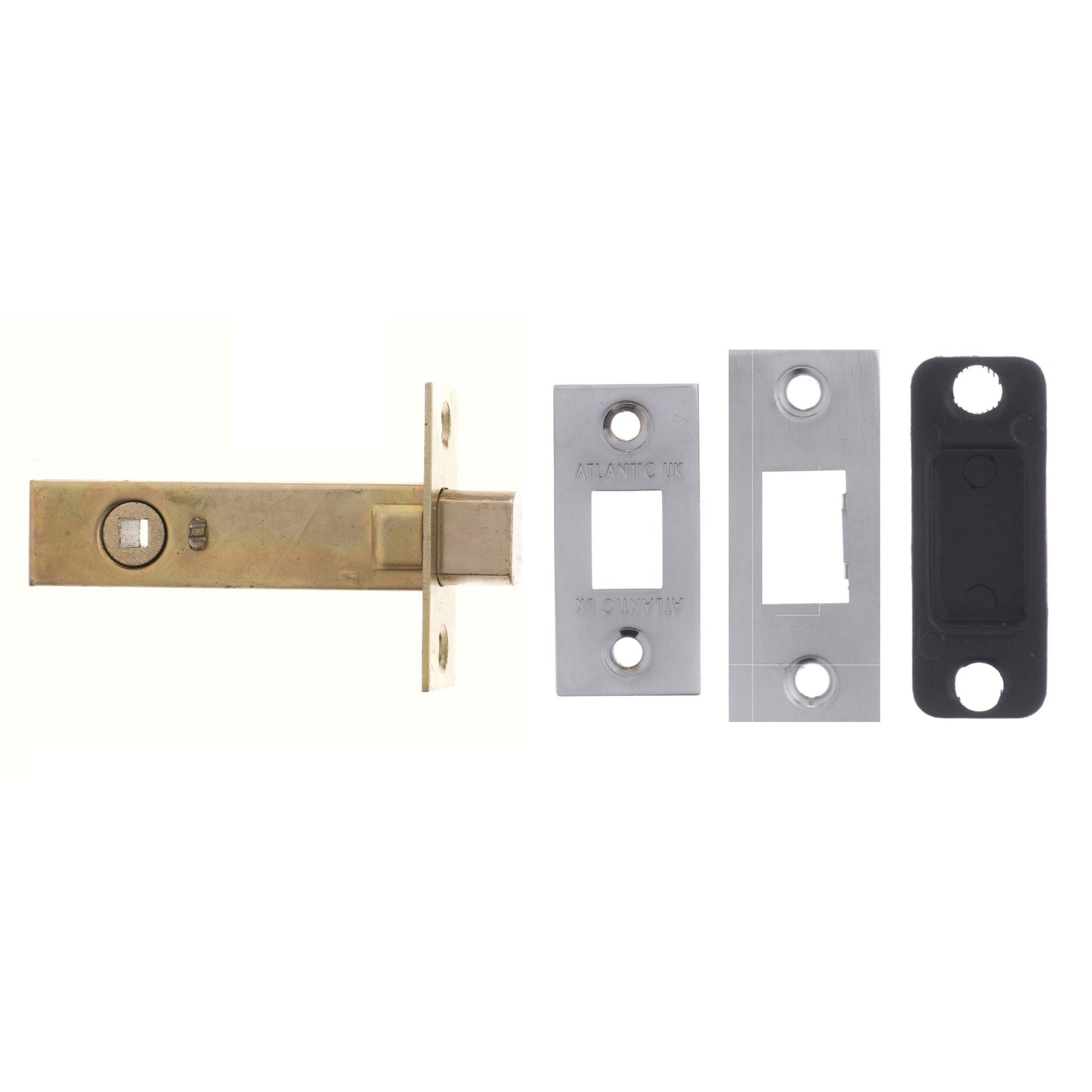 Atlantic Latches Satin Chrome Atlantic Tubular Deadbolt