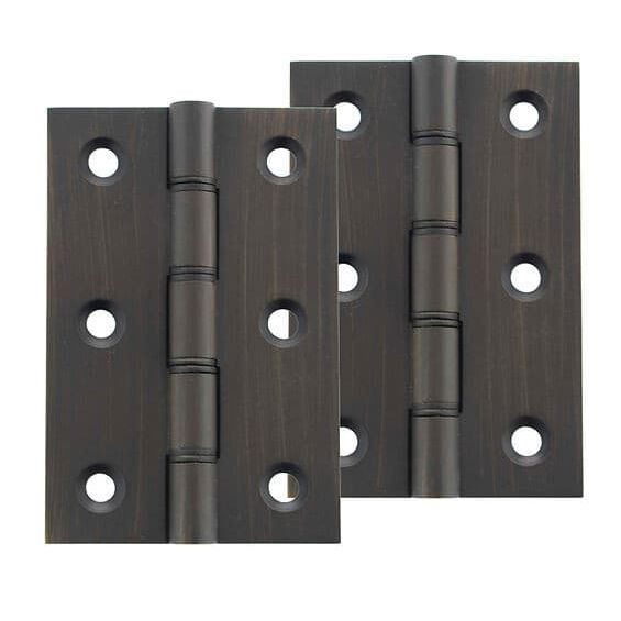 Atlantic Hinges Urban Dark Bronze Atlantic Washered Hinges 3" x 2" x 2.2mm