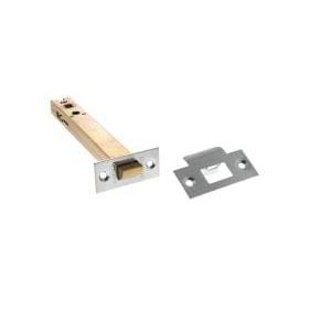 Atlantic Latches Satin Chrome Bolt Through Tubular Latch 6″