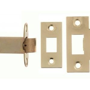 Atlantic Latches Polished Brass Bolt Through Tubular Latch
