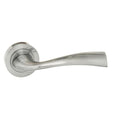 Atlantic Handles Eco Wave Aluminium Lever on Round Rose