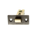 Atlantic Latches Distressed Silver Fire-Rated CE Marked Bolt Through Tubular Latch 2.5″