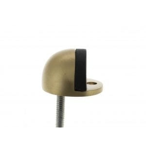 Atlantic Door Stops Satin Brass Floor Mounted Door Stop