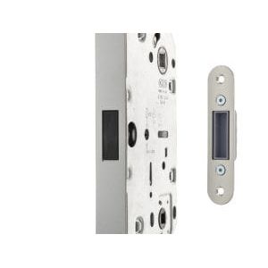 Atlantic Sash Locks Satin Chrome Magnetic Bathroom Lock 60mm backset