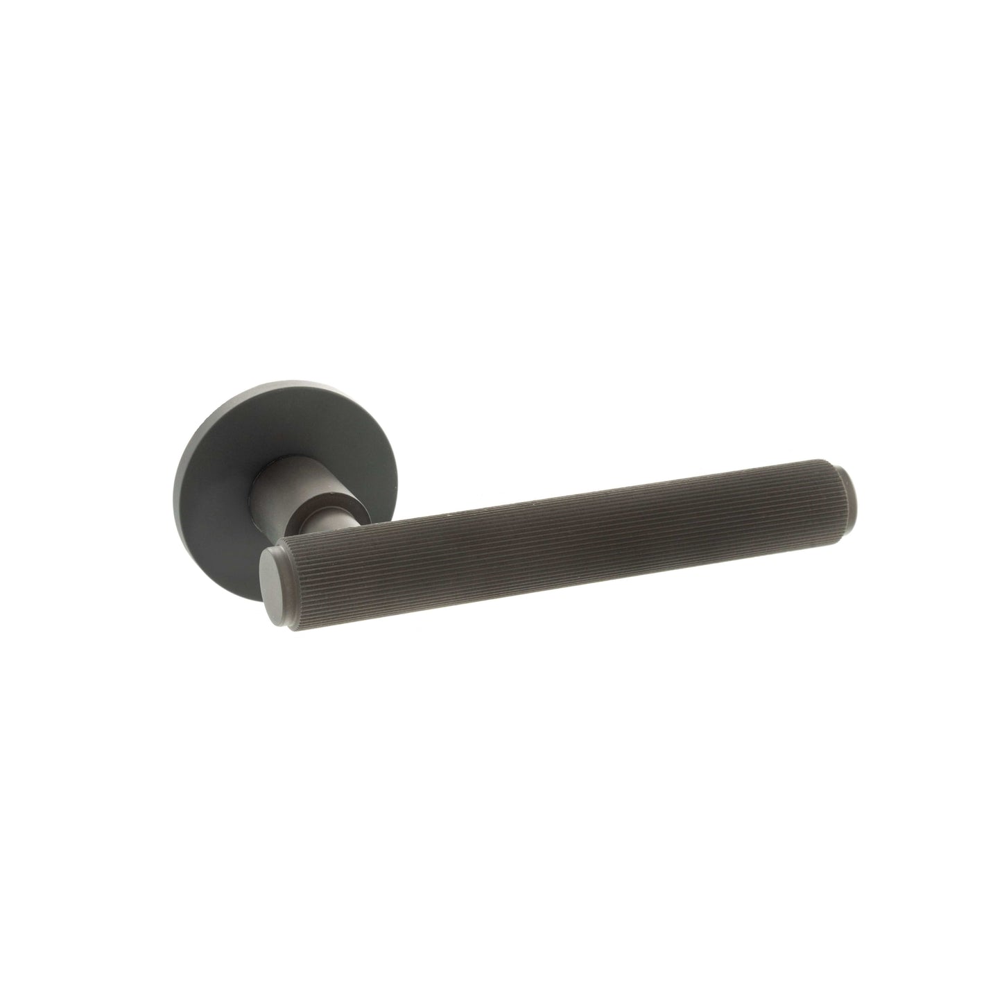 Atlantic Handles Millhouse Brass Stephenson Designer Lever on 5mm Slimline Round Rose