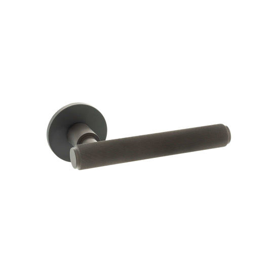 Atlantic Handles Millhouse Brass Stephenson Designer Lever on 5mm Slimline Round Rose