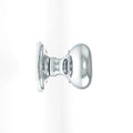 Atlantic Cupboard Knob Polished Chrome Old English Harrogate Solid Brass Mushroom Mortice Knob on Concealed Fix Rose