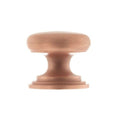 Atlantic Cupboard Knob Old English Lincoln Solid Brass Victorian Cabinet Knob 32mm on Concealed Fix