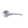 Atlantic Handles Satin Chrome STATUS Arizona Lever on Round Rose