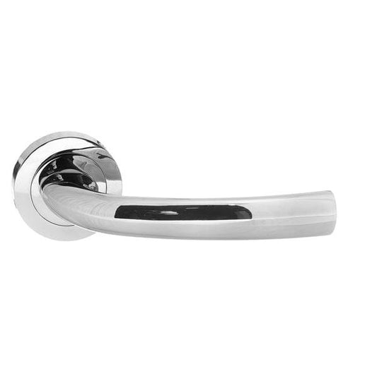 Atlantic Handles Polished Chrome STATUS Nevada Lever on Round Rose