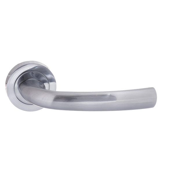 Atlantic Handles Satin Chrome STATUS Nevada Lever on Round Rose