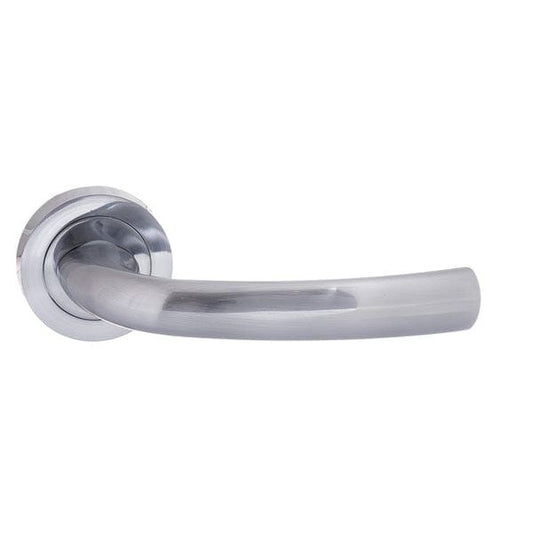 Atlantic Handles Satin Chrome STATUS Nevada Lever on Round Rose