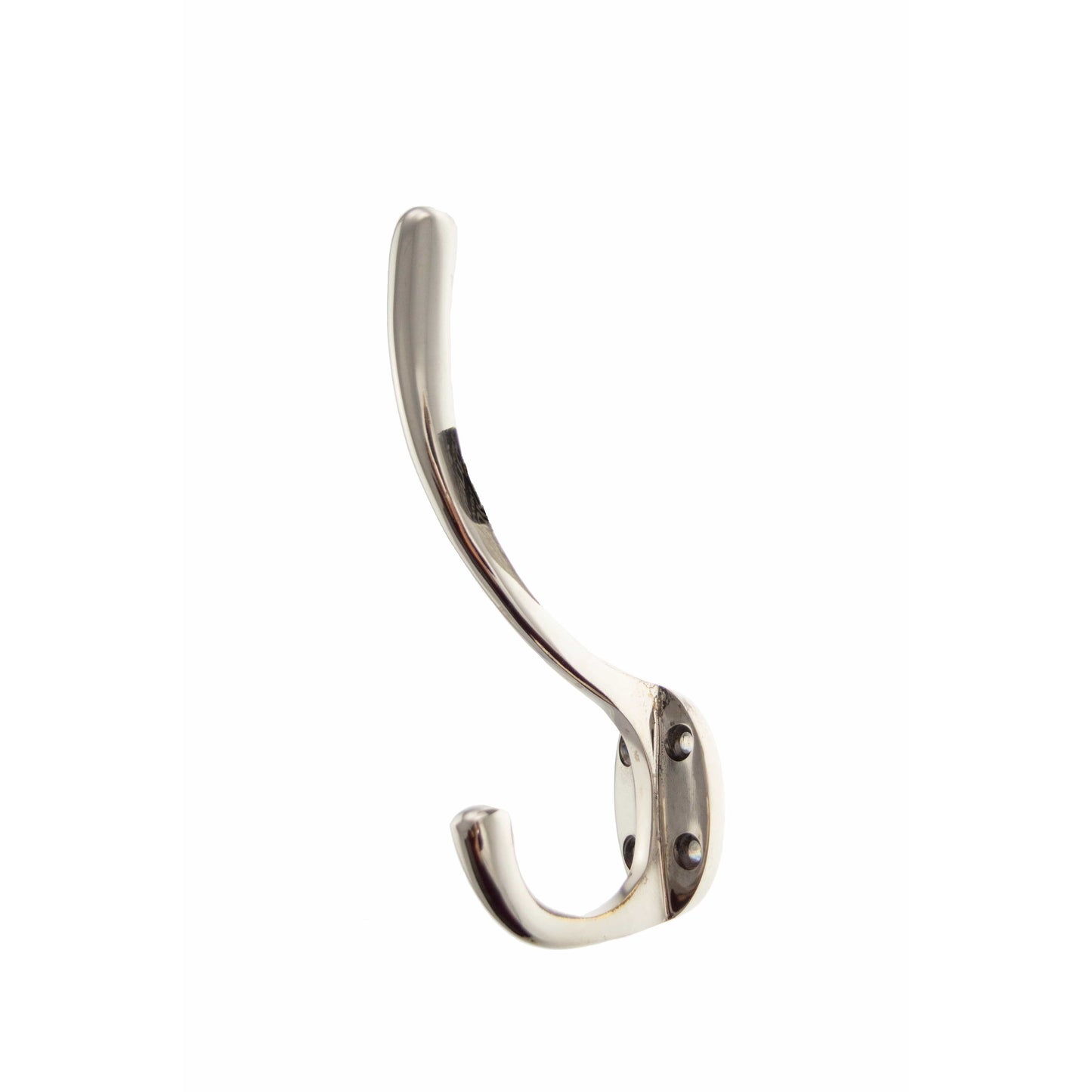 Atlantic Coat & Hat Hooks Polished Nickel Traditional Solid Brass Hat & Coat Hook