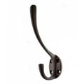 Atlantic Coat & Hat Hooks Urban Bronze Traditional Solid Brass Hat & Coat Hook