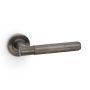 Knurled Spitfire Lever on Round Rose