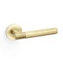 Knurled Spitfire Lever on Round Rose