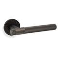 Kingston Reeded lever on Round Rose
