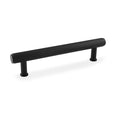 Crispin Knurled T-Bar Cupboard Pull Handle Black 128mm Love Handles uk