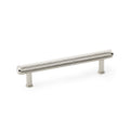 Crispin Knurled T-Bar Cupboard Pull Handle Polished Nickel 128mm Love Handles uk