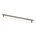Crispin Reeded T-Bar Cupboard Pull Handle Black 224mm