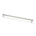 Crispin Reeded T-Bar Cupboard Pull Handle Polished Nickel 448mm