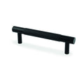 Brunel Knurled T-Bar Cupboard Pull Handle Black 96mm