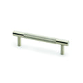 Brunel Knurled T-Bar Cupboard Pull Handle Satin Nickel 96mm