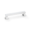 Jesper Square Cupboard Pull Handle Polished Chrome 128mm