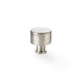 Leila Hammered Cupboard Knob Satin Nickel 30mm