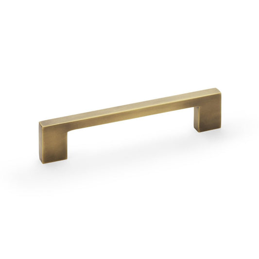 Marco Cupboard Pull Handle Antique Brass 128mm Love Handles uk