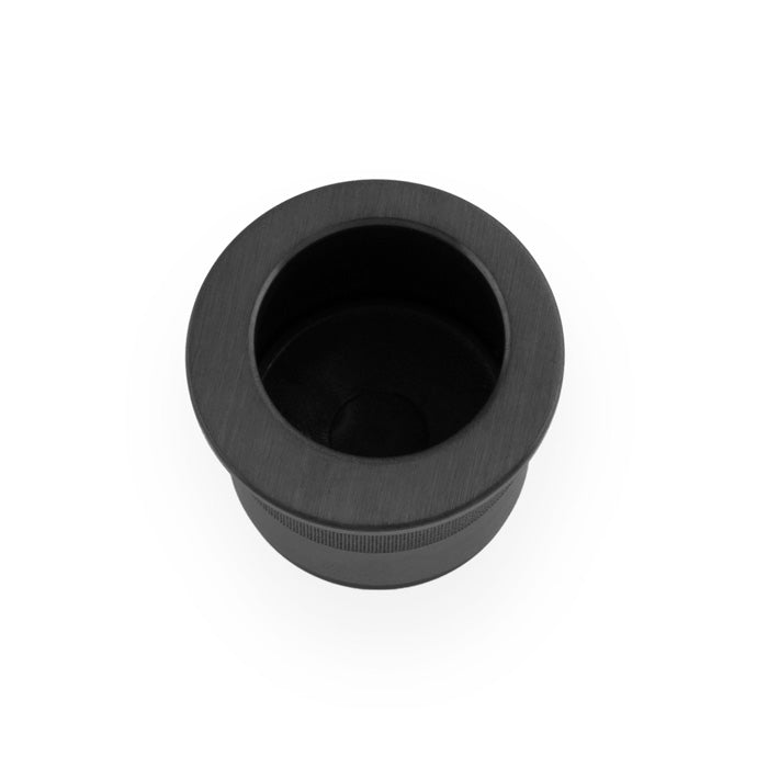 Round Sliding Door Finger Edge Pull - Round (29mm)