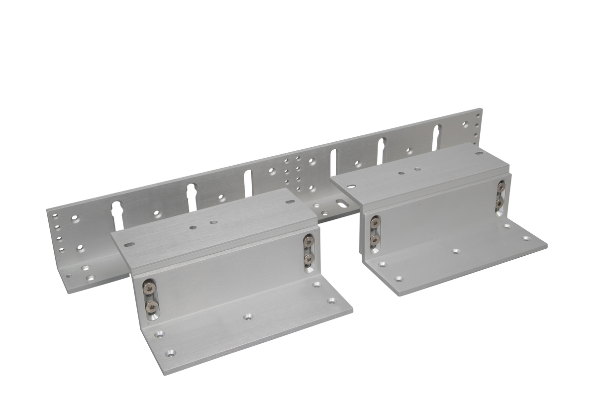 Double Z & L Bracket for use with the ML1200 double range of Maglocks