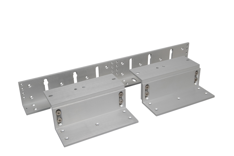 Double Z & L Bracket for use with the ML1200 double range of Maglocks