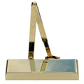Boss Door Controls Closers Polished Brass Ts224V Door Closer C/W Arm & Cover, Certified Approved
