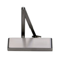 Boss Door Controls Closers Satin Stainless Steel Ts224V Door Closer C/W Arm & Cover, Certified Approved