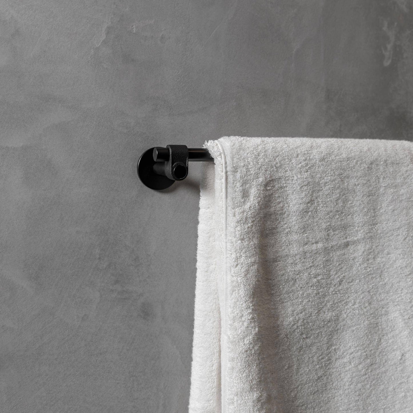 Buster + Punch Towel Rail / Cast Welders Black lifestyle