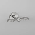 Buster + Punch Soap Holder / Cast / Double Dispenser Steel