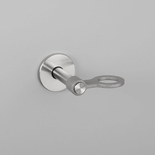 Soap Holder / Cast / Single Dispenser Steel