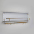 Buster + Punch Kitchen Shelf / Hanger / Without Logo / Stone Brass