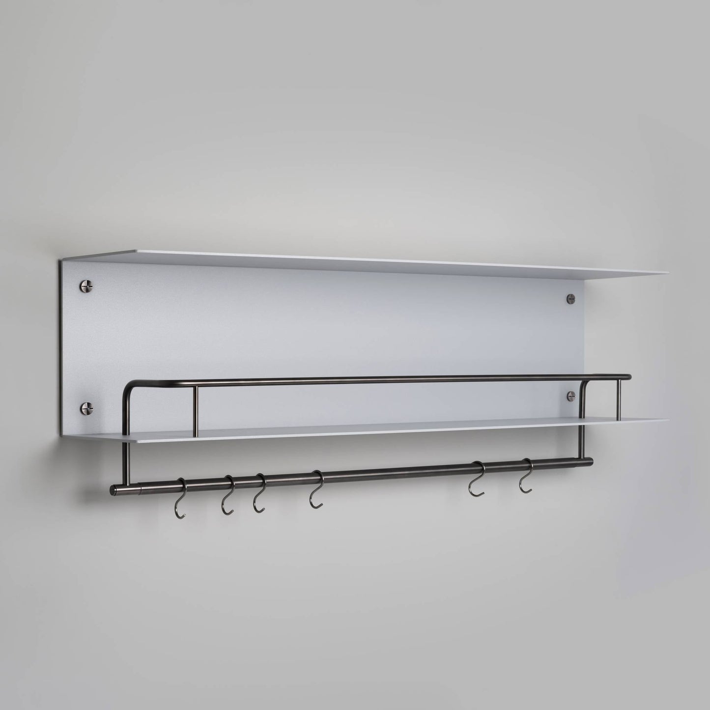 Buster + Punch Kitchen Shelf / Hanger / Without Logo / Stone Gun Metal