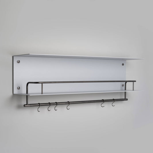 Buster + Punch Kitchen Shelf / Hanger / Without Logo / Stone Gun Metal