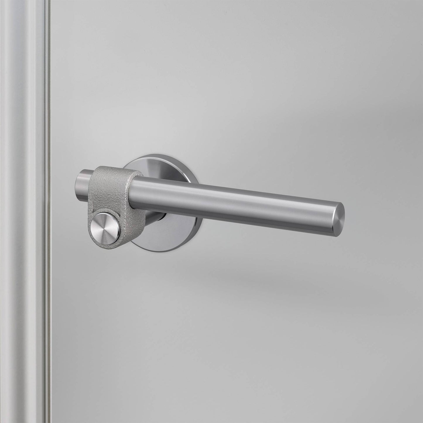 Buster + Punch Door Handle Set / Cast / Sprung Steel